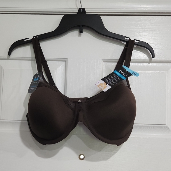 Bali Other - Bali Brown Full-Coverage Underwire Bra